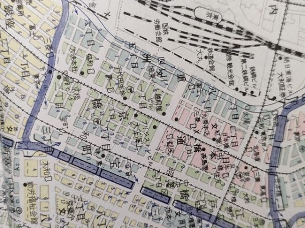 lr古本【地図帳】東京都 区分地図 昭和46年 [劇場・映画館入りの lr古本【地図帳】東京都 区分地図 昭和46年 [劇場・映画館入りの