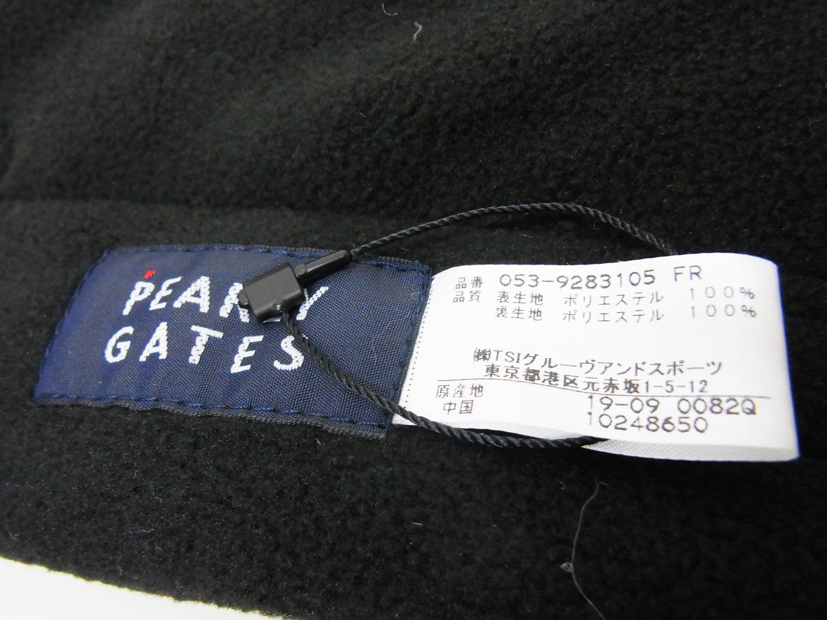 1円★PEARLYGATES パーリーゲイツ★PG89★30th記念 マルチワッペンカモフリースネックウォーマー【053-9283105】カモフラ迷彩【本物保証】_画像7