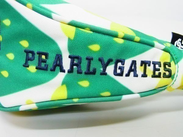 1円★PEARLYGATES パーリーゲイツ★ストロベリーいちご柄 ヘッドカバーFW用【053-7184401】グリーン緑【本物保証】お洒落ゴルファー_画像5