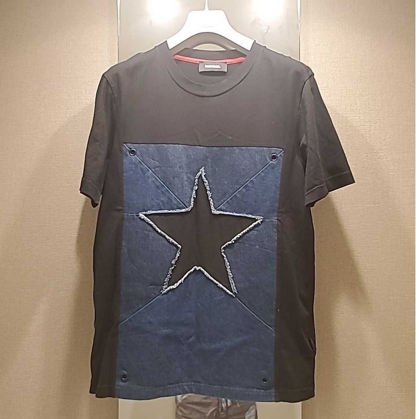 送料無料 ほぼ新品 DIESEL Tシャツ ディーゼル 黒 定価15000円