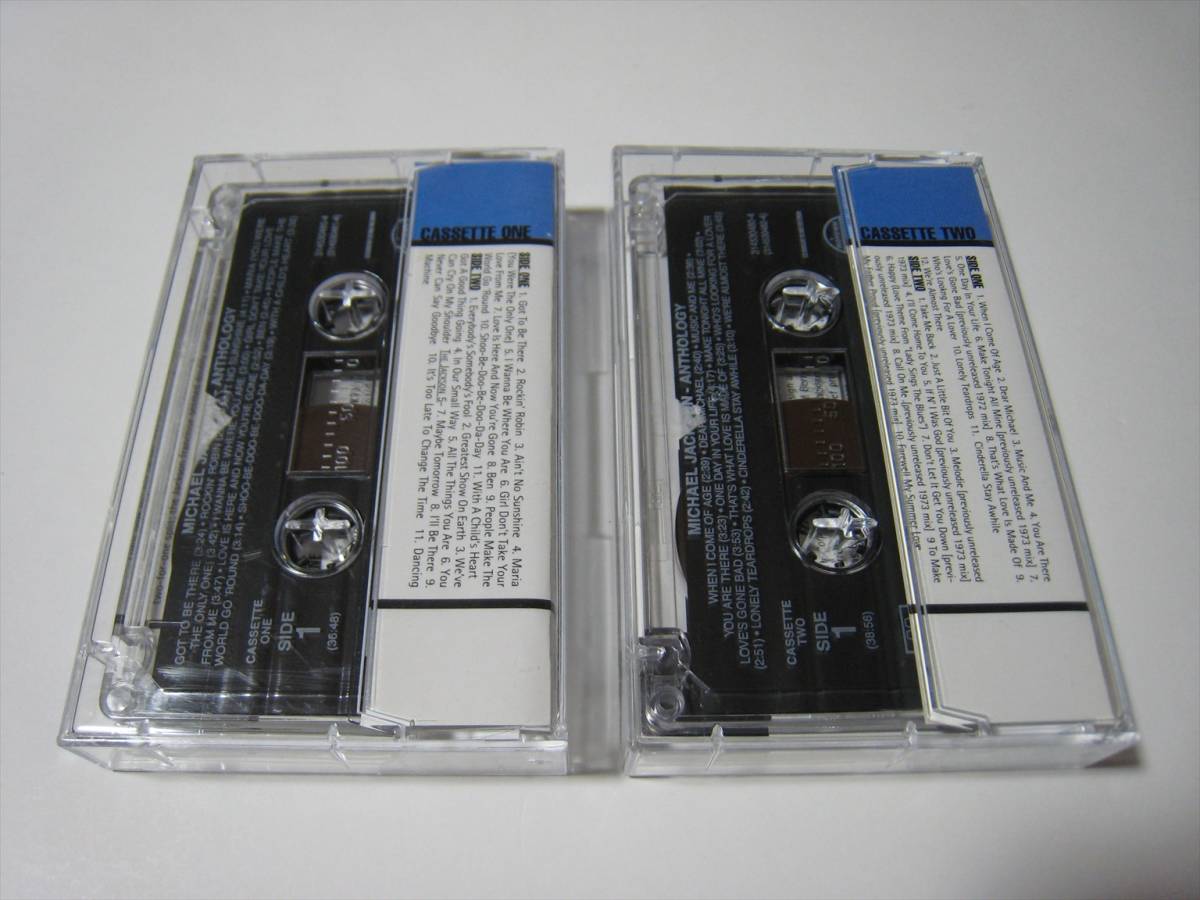 【カセットテープ】 MICHAEL JACKSON / ANTHOLOGY US版 2本組 マイケル・ジャクソン JACKSON 5_画像2