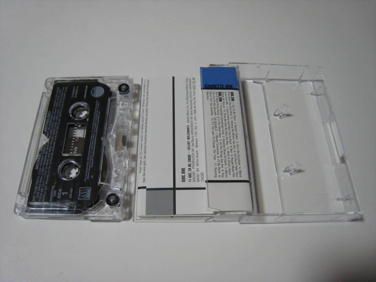 【カセットテープ】 MICHAEL JACKSON / ANTHOLOGY US版 2本組 マイケル・ジャクソン JACKSON 5_画像4