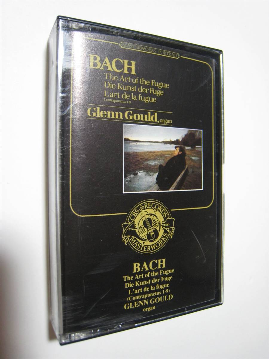 [ cassette tape ] GENN GOULD / BACH : THE ART OF THE FUGUE (CONTRAPUNCTUS 1-9) US version Glenn *g-rudoba is Fuga. technique 