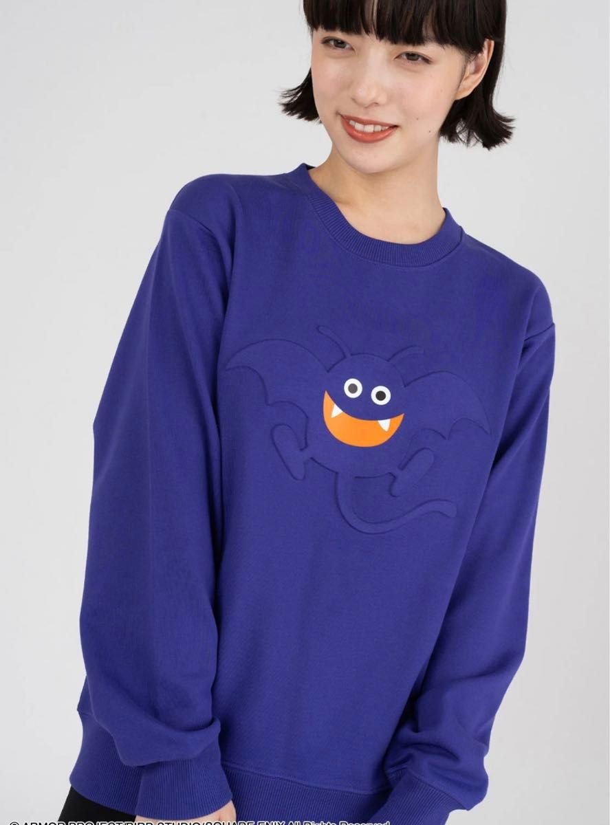 ☆美品☆【第4弾】ドラゴンクエスト DQ+g スウェット ドラキー Мサイズ 新品 グラニフ 【第4弾】ドラゴンクエスト DQ+g スウェット