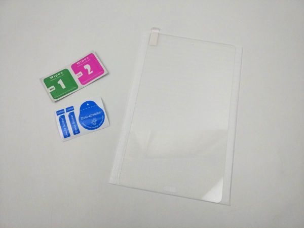 Huawei MediaPad M3 dtab Compact d-01J 強化ガラス液晶保護シート フィルム 9H_画像2