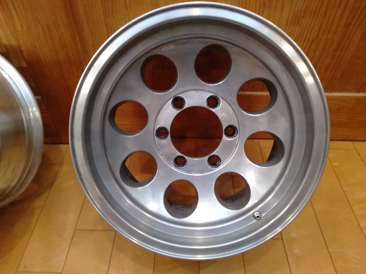 ミッキートンプソン 16x8J 6穴 ET0 ((ランクル60 70 80 ハイラックス ダットラ パジェロ サファリ プロコンプ デイトナ ブラッドレー _画像5