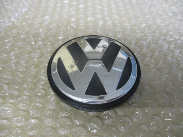 VW フォルクスワーゲン 純正 アルミホイール用 センターキャップ 中古４個/4枚 ゴルフ 5 6 パサート ヴァリアント ティグアン トゥーラン_画像2