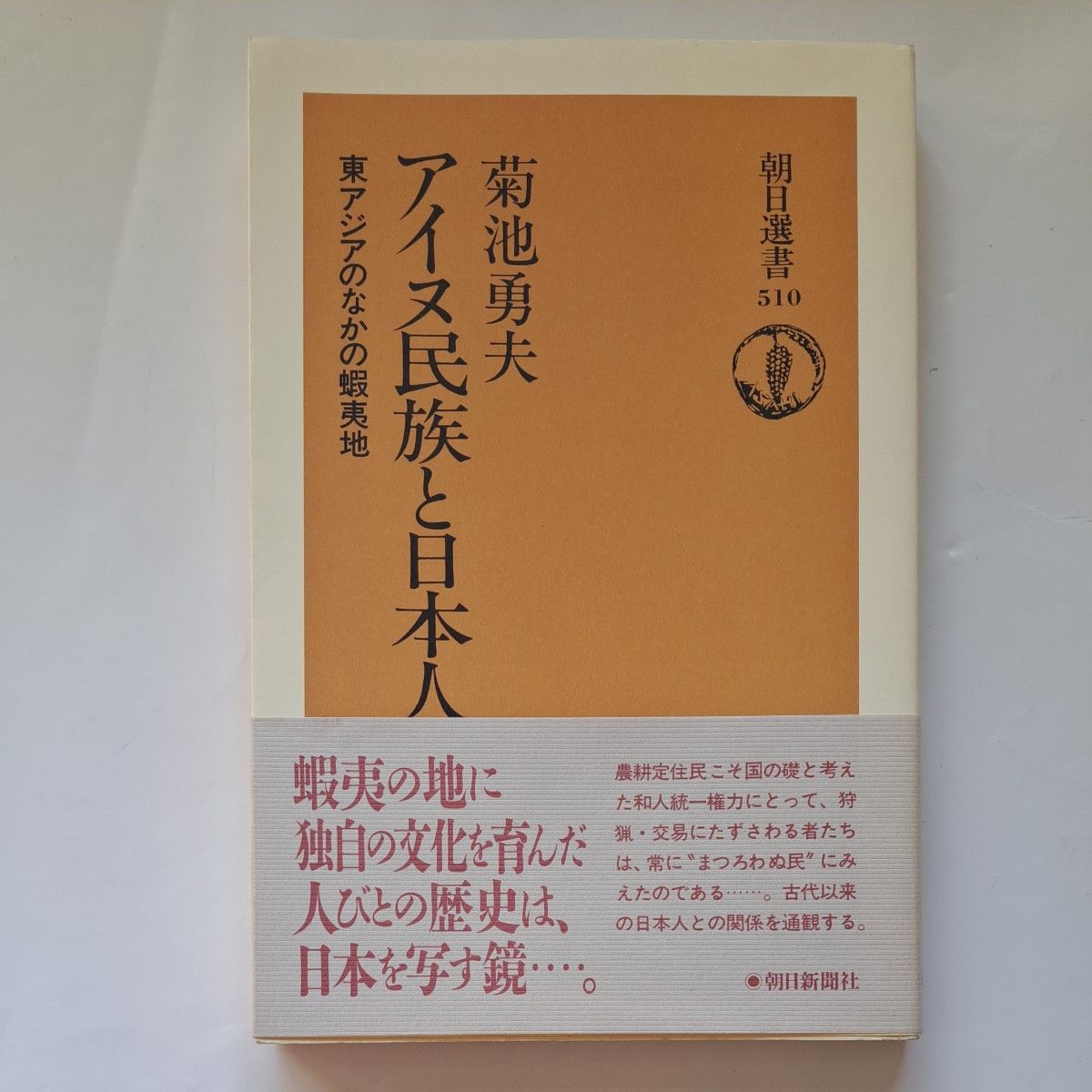 アイヌ民族と日本人　東アジアのなかの蝦夷地 （朝日選書　５１０） 菊池勇夫／著 朝日新聞社