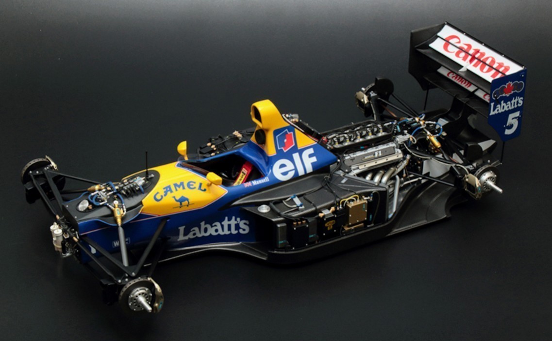 TAMIYA 1/12 Williams FW14B RENAULTタミヤ FW-14B ルノー No.5 TAMIYA 1/12 Williams FW14B RENAULTタミヤ FW-14B ルノー No.5