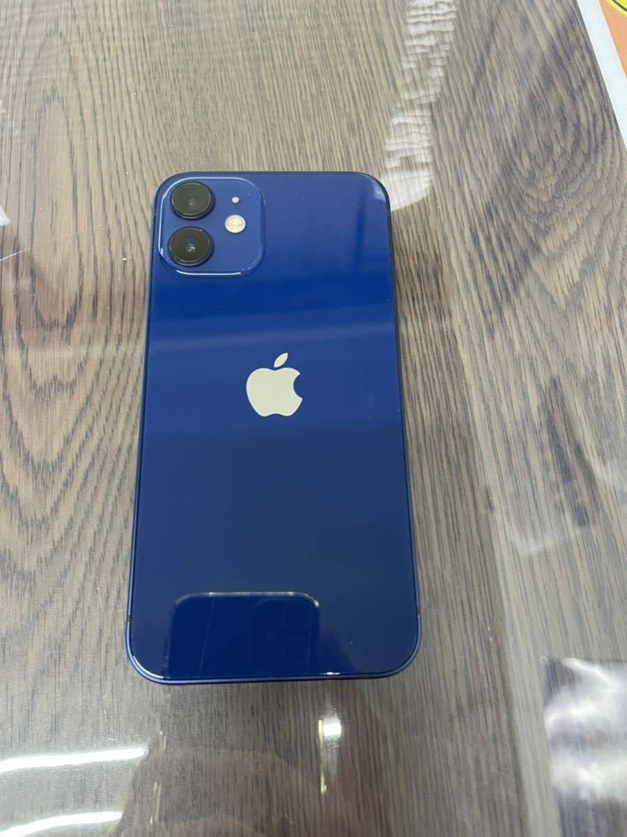 Apple iPhone 12mini 128GB ブルー SIMフリー アップル アイフォン スマホ スマートフォン i-1011_画像3