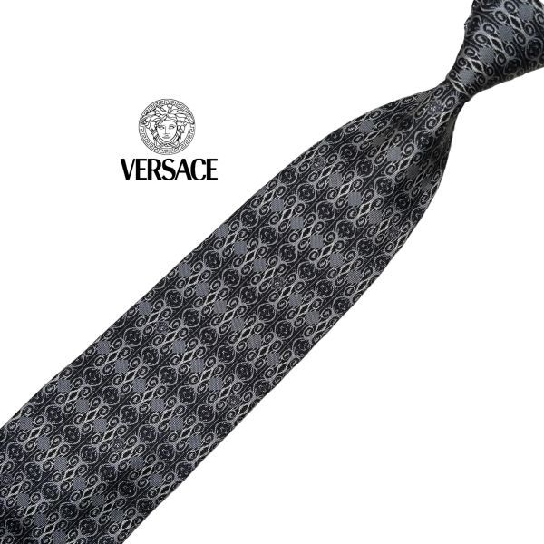 GIANNI VERSACE high class necktie pattern pattern mete.-sa switch . Versace . men's clothing accessories cat pohs possible USED used t557