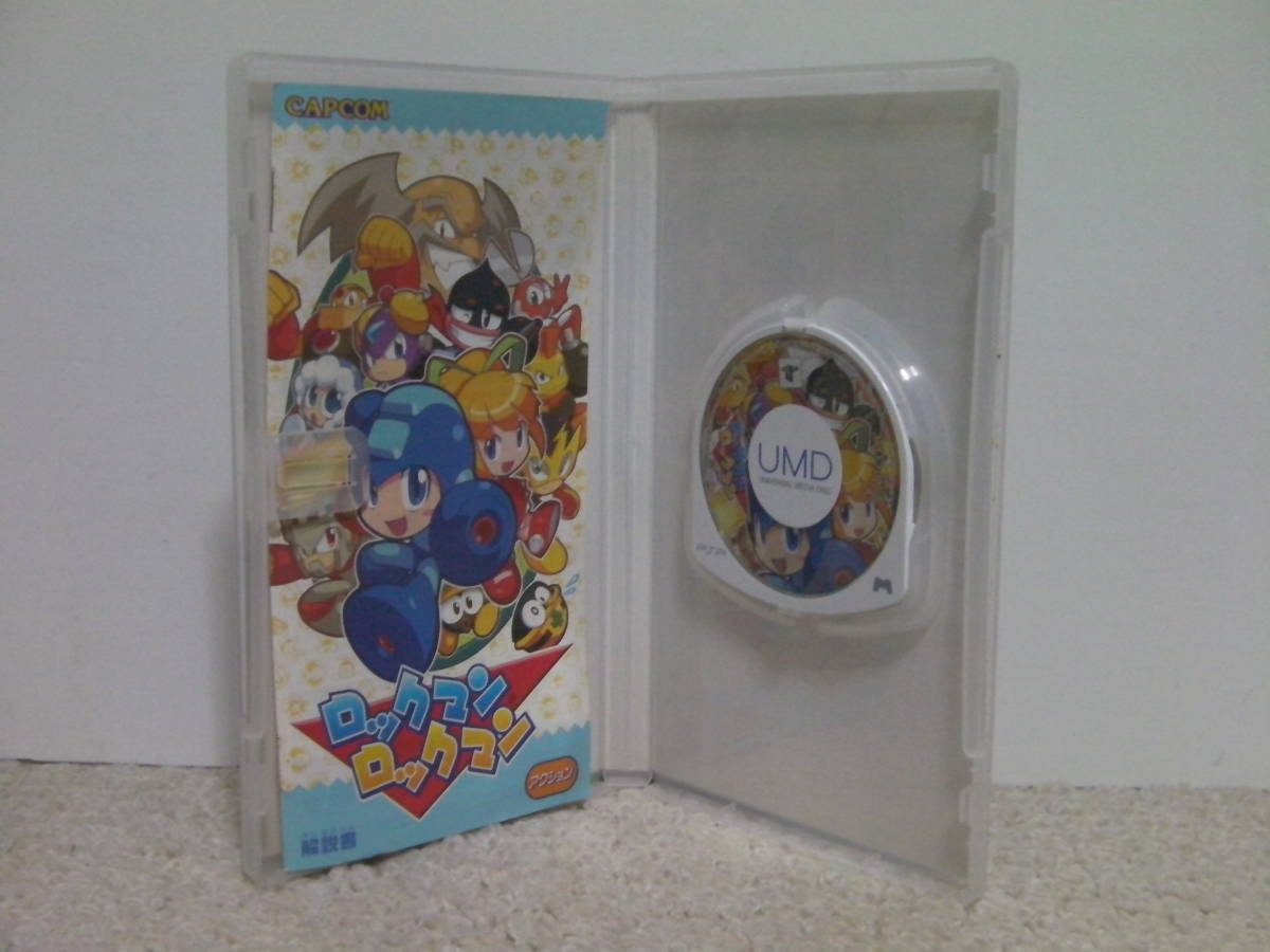 ■■ 即決!! PSP ロックマンロックマン MegaMan Powered UP／PlayStation Portable ■■_画像2