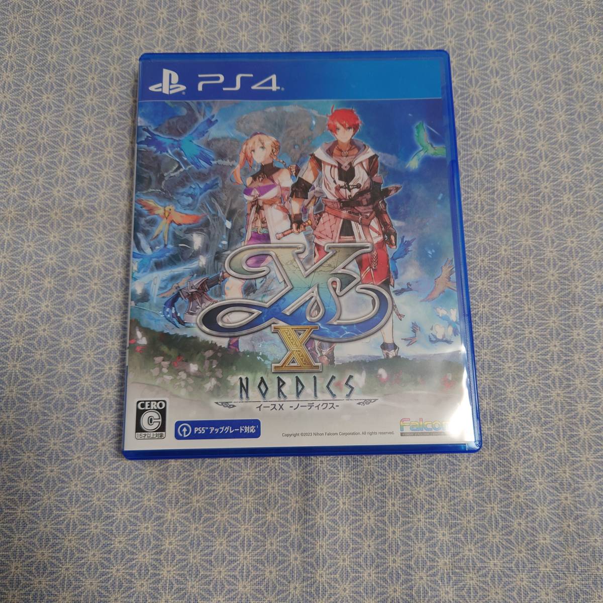 中古 PS4 イースX -NORDICS- イース10 ノーディクス 初回特典コード未使用 日本ファルコム Falcom_画像1