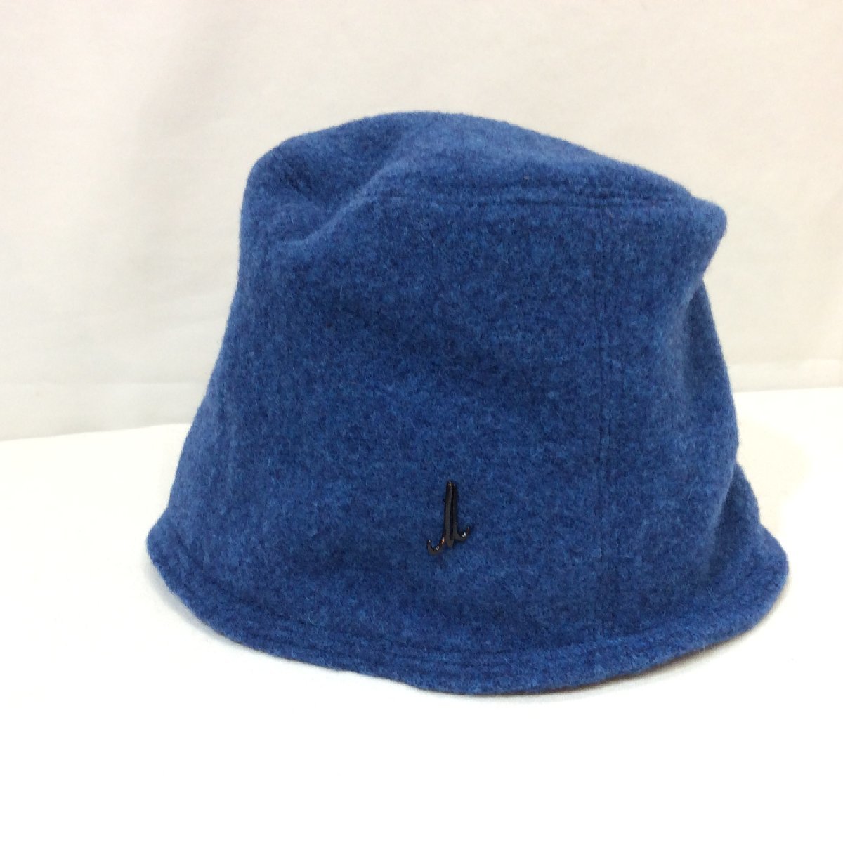 【値下げ】未使用☆MUHLBAUER ミュールバウアー ウール帽子 ハット ブルー系 レディース 57cm_画像1