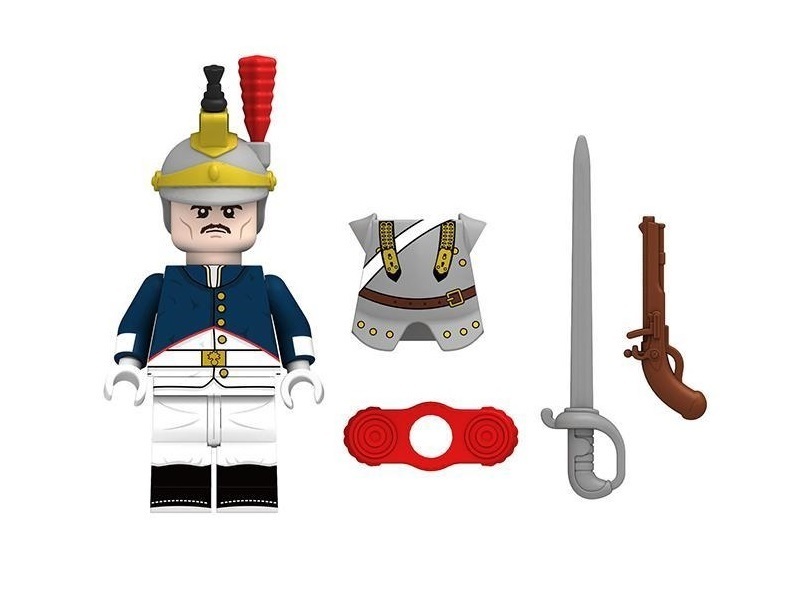 レゴ互換 ナポレオン戦争 フランス軍胸甲騎兵10体