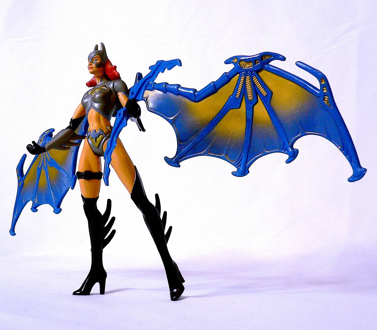 Kenner ケナー Batgirl バットガール Legends of the Dark Knight 1998年 アクション フィギュア 塗装済み完成品 (全高約15 cm) 箱なし_画像9