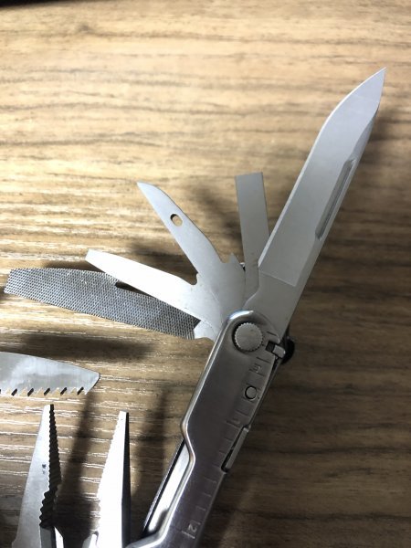 LEATHERMAN REBAR シルバー 専用レザー付　レザーマン マルチツール　マルチプライヤー_画像6