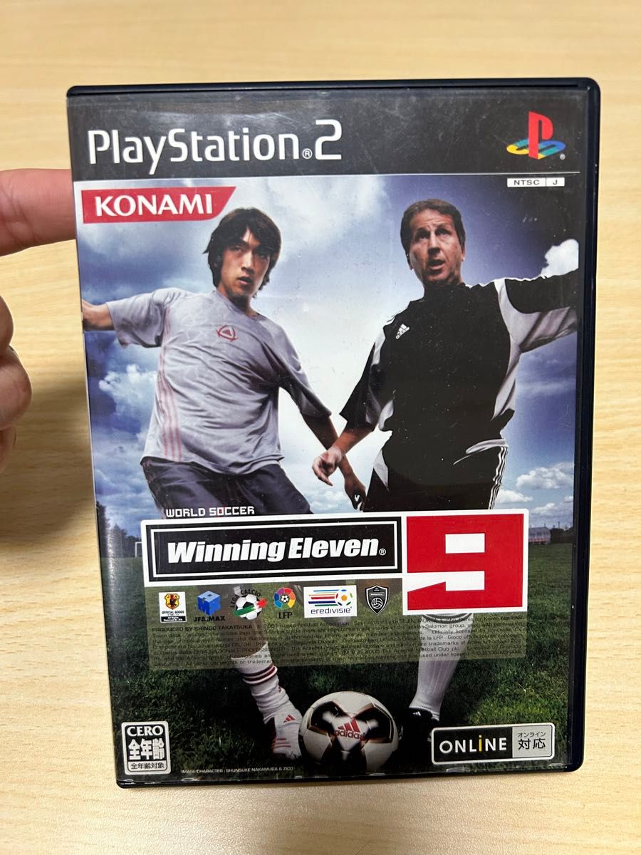 【PS2】 ワールドサッカー ウイニングイレブン9