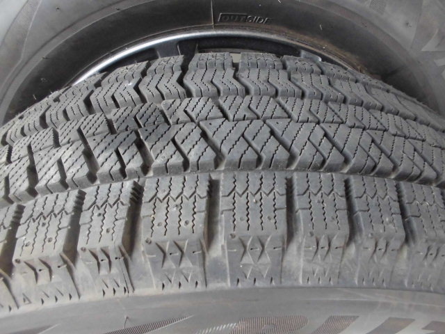 195/65R16 ブリヂストン VRX2 4本 2019年製 バリ溝 イボ付 ほぼ新品 ホイール付 中古 激安 売切 ロッキー ライズ_画像9