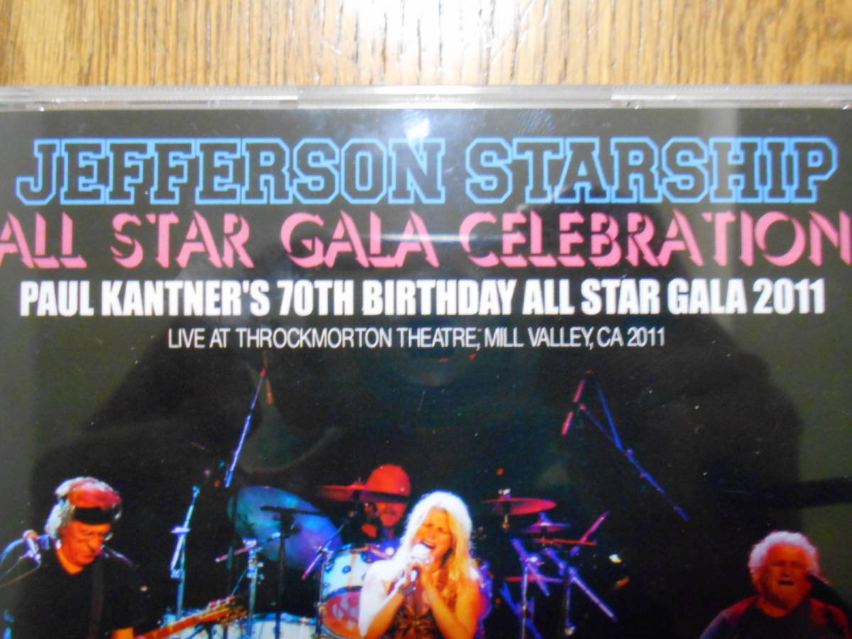 ３枚組未使用【 Jefferson Starship All Star Gala Celebration Paul Kantner’s 70th Birthday All Star Gala 2011 】Jefferson Airplane_画像3