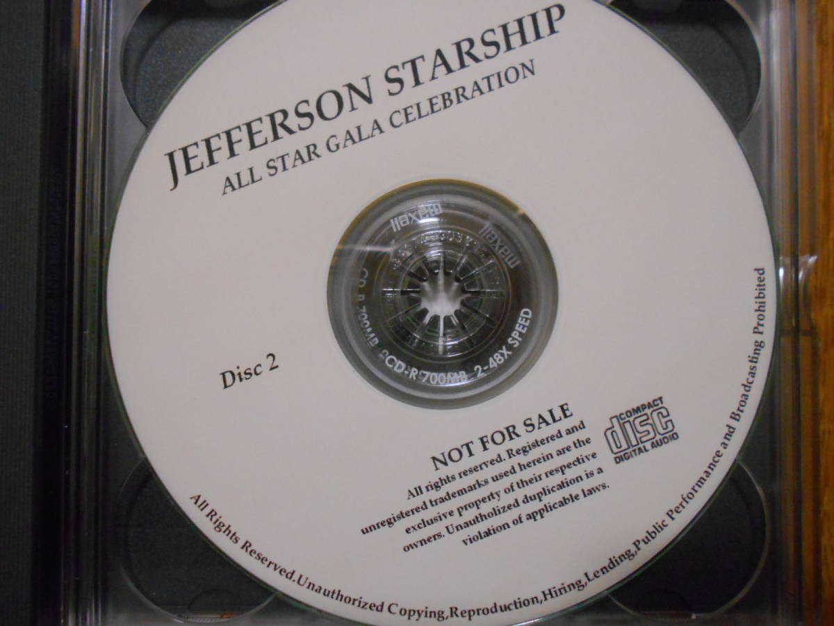３枚組未使用【 Jefferson Starship All Star Gala Celebration Paul Kantner’s 70th Birthday All Star Gala 2011 】Jefferson Airplane_画像10