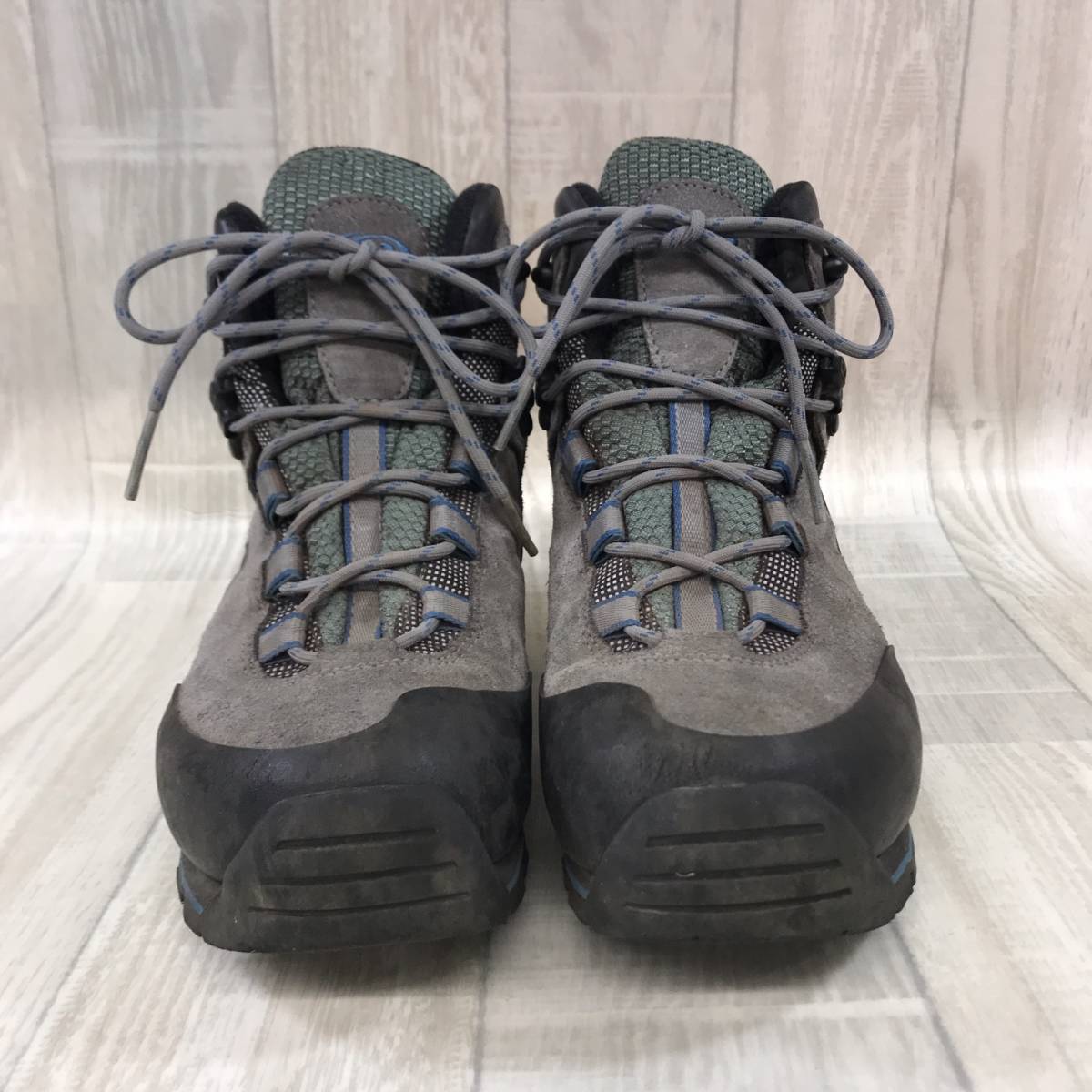 NZ2292*SALOMON : PROTREK 6 GTX W*24* gray box attaching Salomon Protrek waterproof trekking boots GORE-TEX