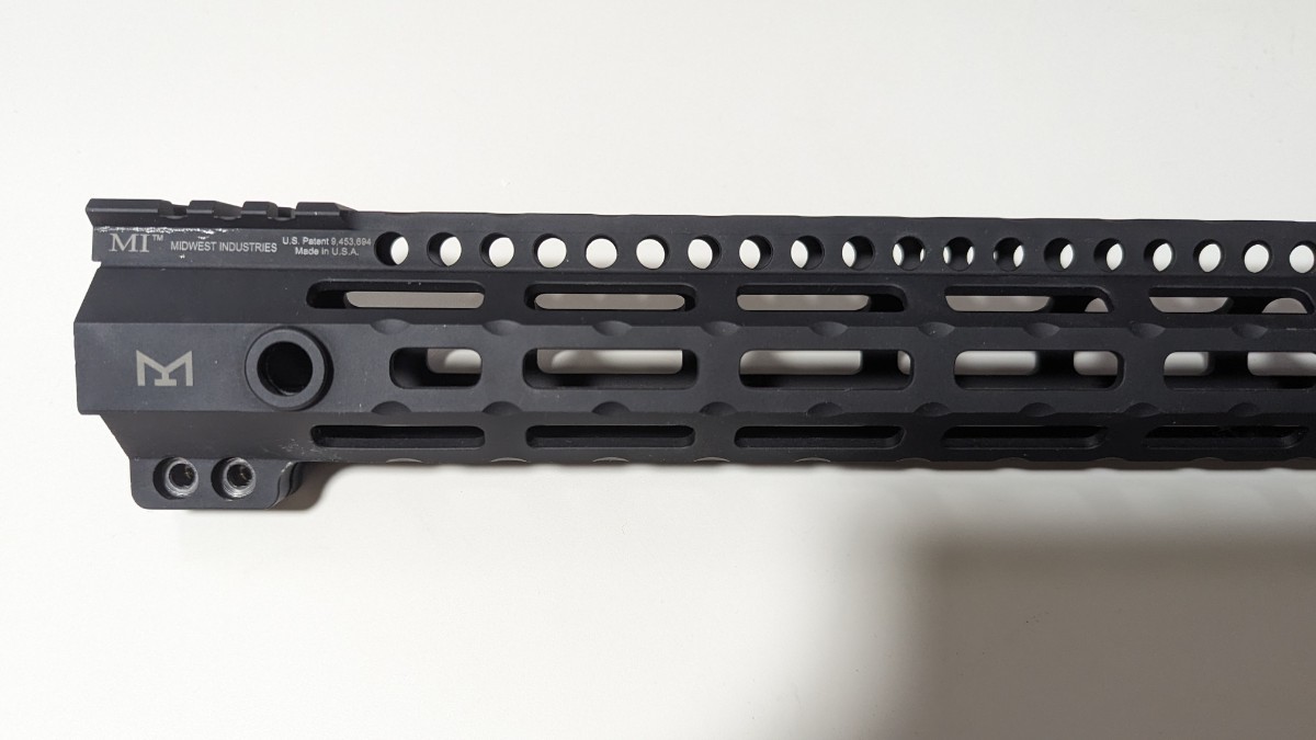 Midwest Industries Gen3 One Piece Free Float ハンドガード 12.625in M-LOK_画像5