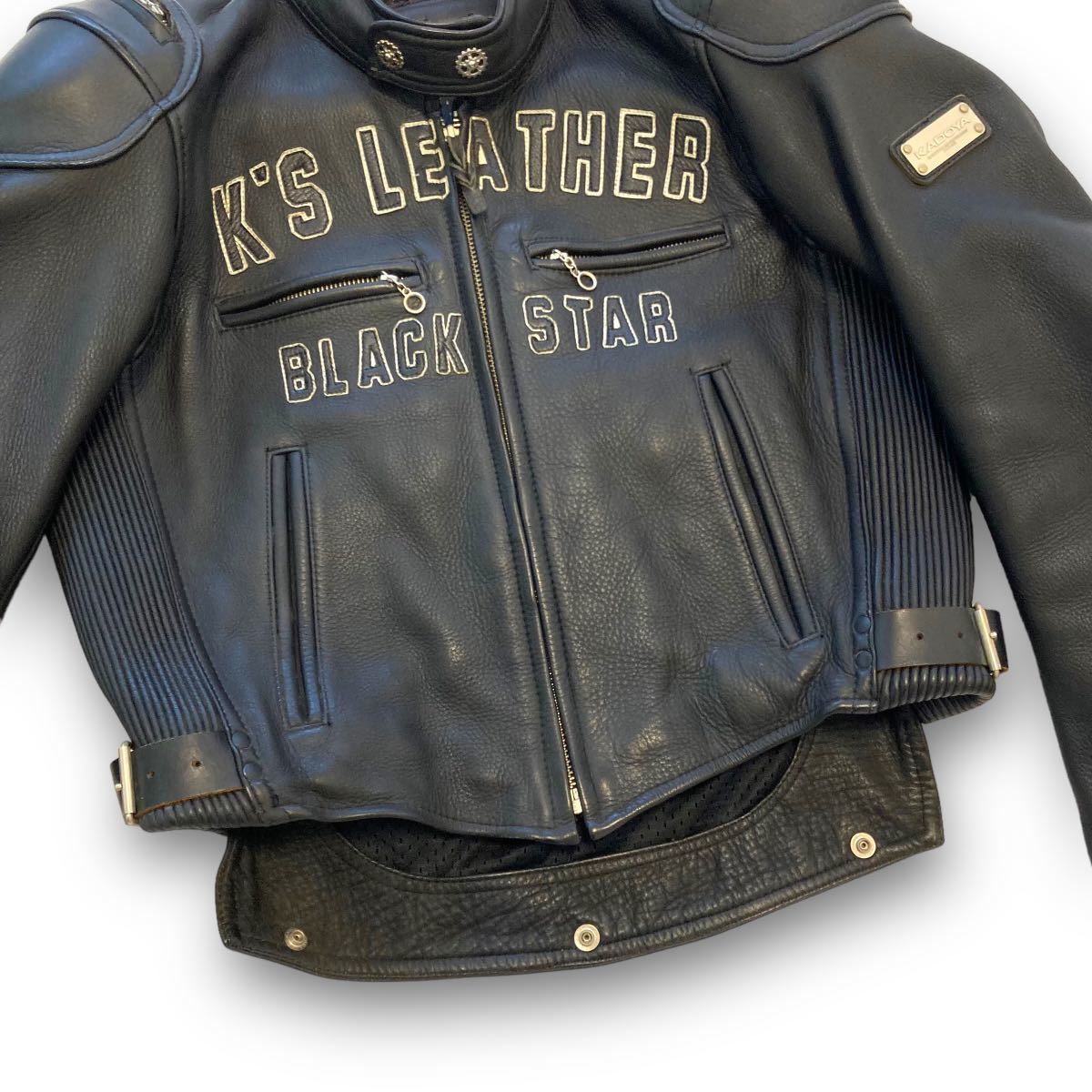 KADOYA】カドヤ K's LEATHER BLACKSTAR ブラックスター レザー KADOYA】カドヤ K's LEATHER BLACKSTAR ブラックスター レザー