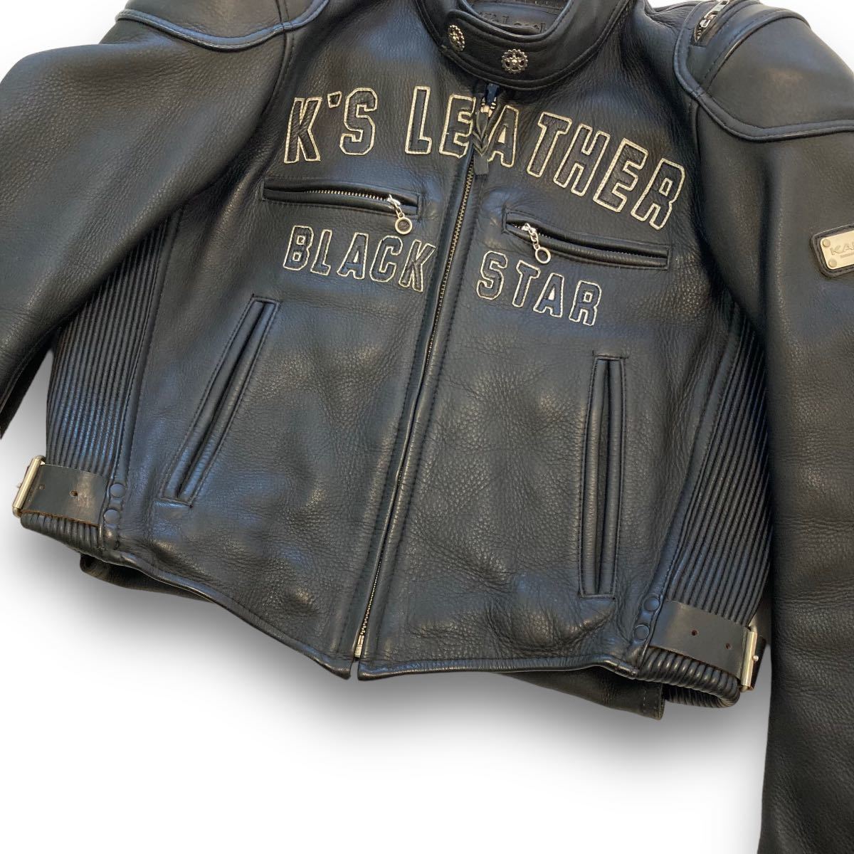 KADOYA】カドヤ K's LEATHER BLACKSTAR ブラックスター レザー KADOYA】カドヤ K's LEATHER BLACKSTAR ブラックスター レザー