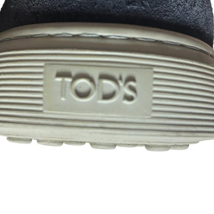 【ほぼ未使用】Tod's トッズ　スニーカー メンズ レザー スエード 25.5_画像9