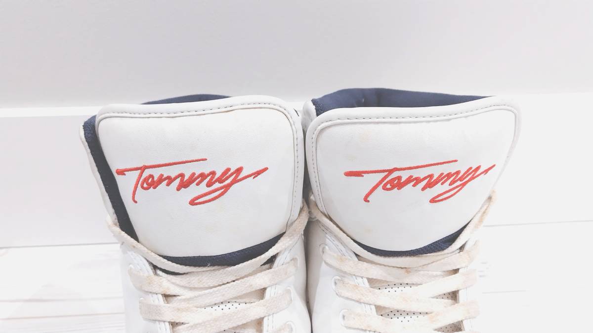 トミーヒルフィガー　ハイカットシューズ　中古　28.0 tommy _画像2