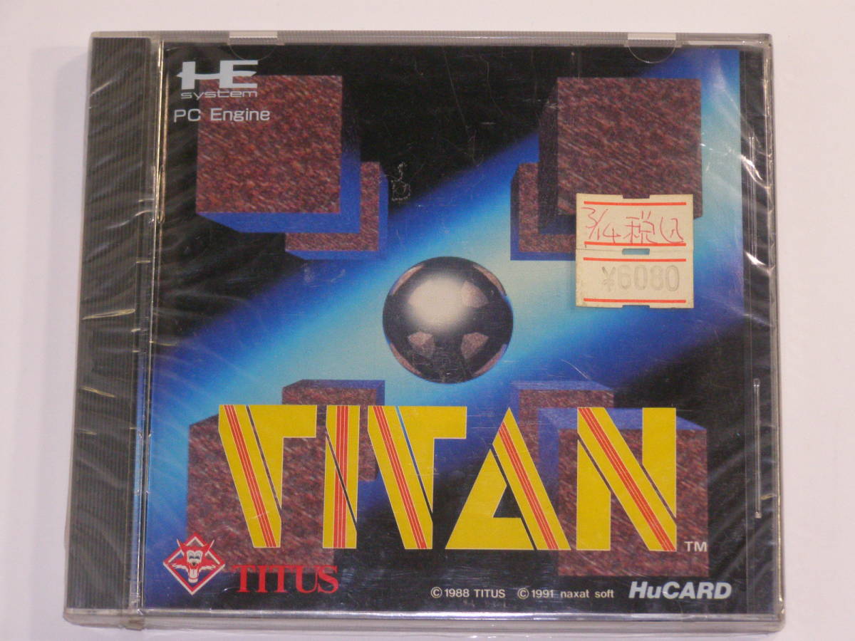 [ нераспечатанный ]NEC PC двигатель Titan TITAN * shrink царапина есть 