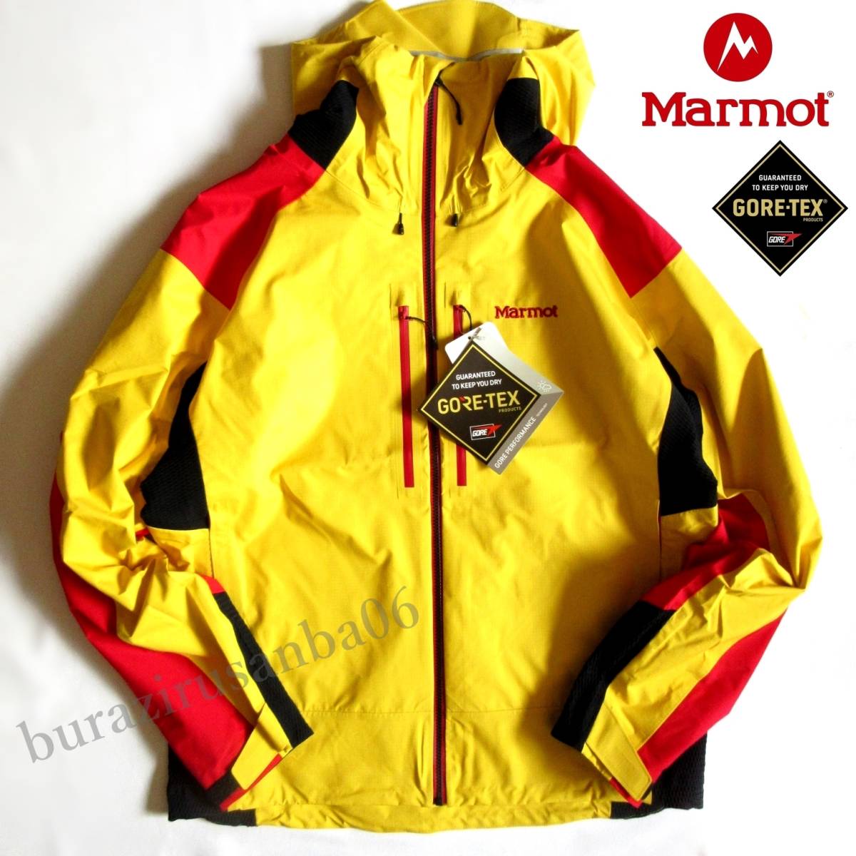 メンズ L 未使用 定価7.2万 マーモット 防水 GORE-TEX ゴアテックス アルピニストクライミングジャケット Marmot Alpinist Climbing Jacket_画像1