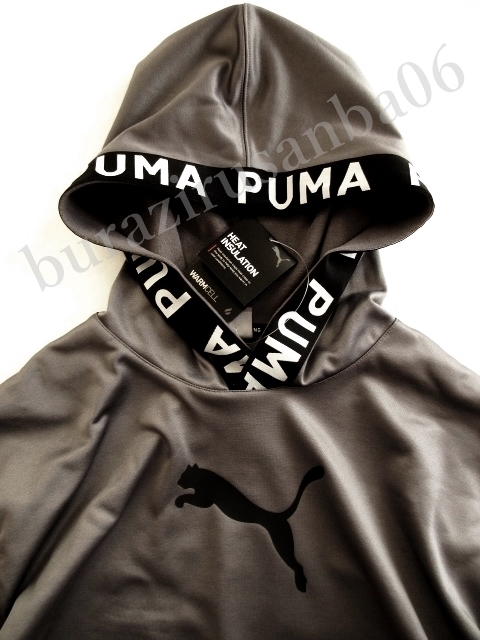 メンズ US/M 日本L相当◆未使用 PUMA プーマ ジャージ 上下 裏フリース WARMCELL パワーフリース フーディー ジョガーパンツ セットアップ_画像3