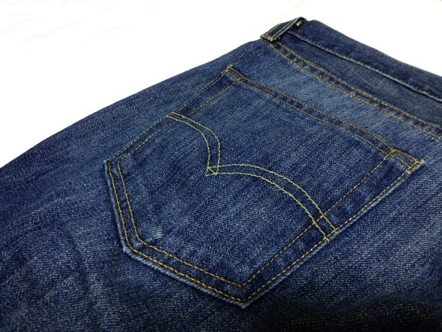 W27 未使用 定価14300円 リーバイス Levi's 511 プレミアムシリーズ デニムパンツ ジーンズ スリム MADE IN USA 濃インディゴ アメリカ製_画像8