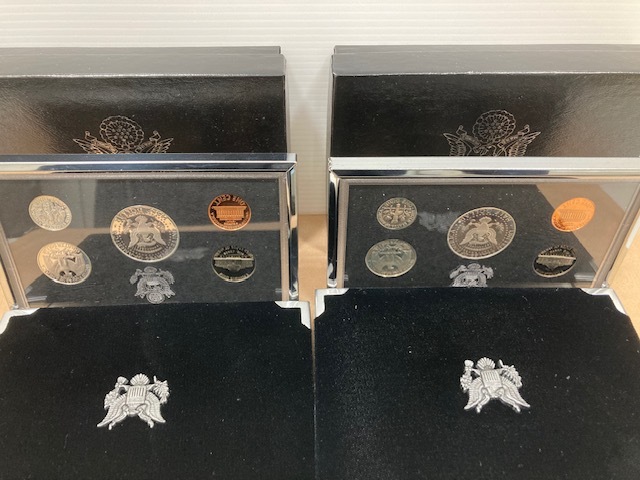 3723* United States Mint Premier Silver Proof Set1993 アメリカ プレミア シルバー プルーフ セット 計2点 おまとめ ケース付 未使用品_画像6