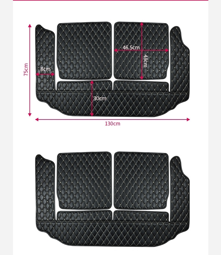 スズキ ジムニーJB64 JB74 専用のトランクマット 3Dフルカバー レザー 防水 トランクシート　ラゲッジマット防水　PVCレザー　 未使用_画像4