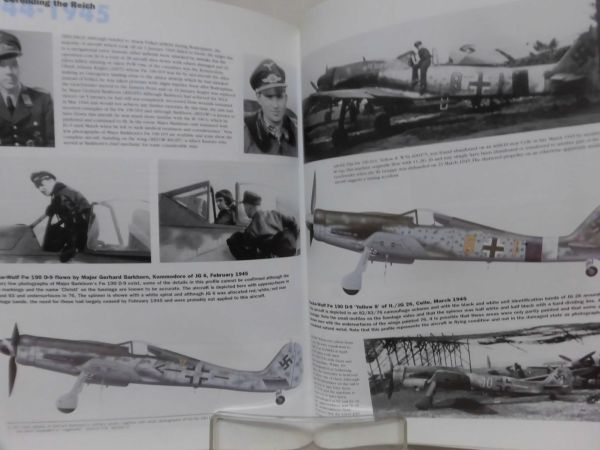 洋書 ドイツ空軍戦闘機隊 本土防空戦1944-1945 写真資料本 LUFTWAFFE COLOURS JAGDWAFFE Vol.5 Section 3 DEFENDING THE REICH[1]B1628の画像9