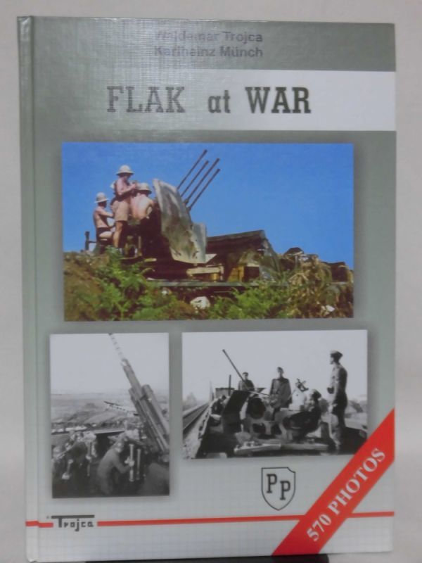 独特の上品 ドイツ軍高射砲部隊戦場写真集 洋書 FLAK Waldemar WAR at 戦記、ミリタリー