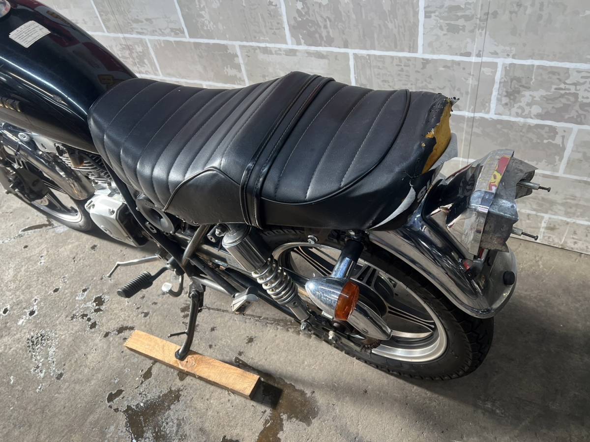 スズキ　SUZUKI　GN125　LC6PCJ2N3D　販売証明書有り　場内走行確認済み　始動動画有り　売り切り　未整備　現状車　バンガレ_画像10