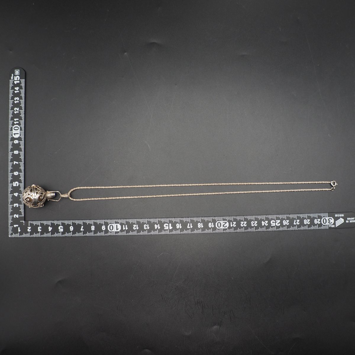 M015 ガムランボール 925刻印 ペンダント ネックレス デザイン M015 ガムランボール 925刻印 ペンダント ネックレス デザイン