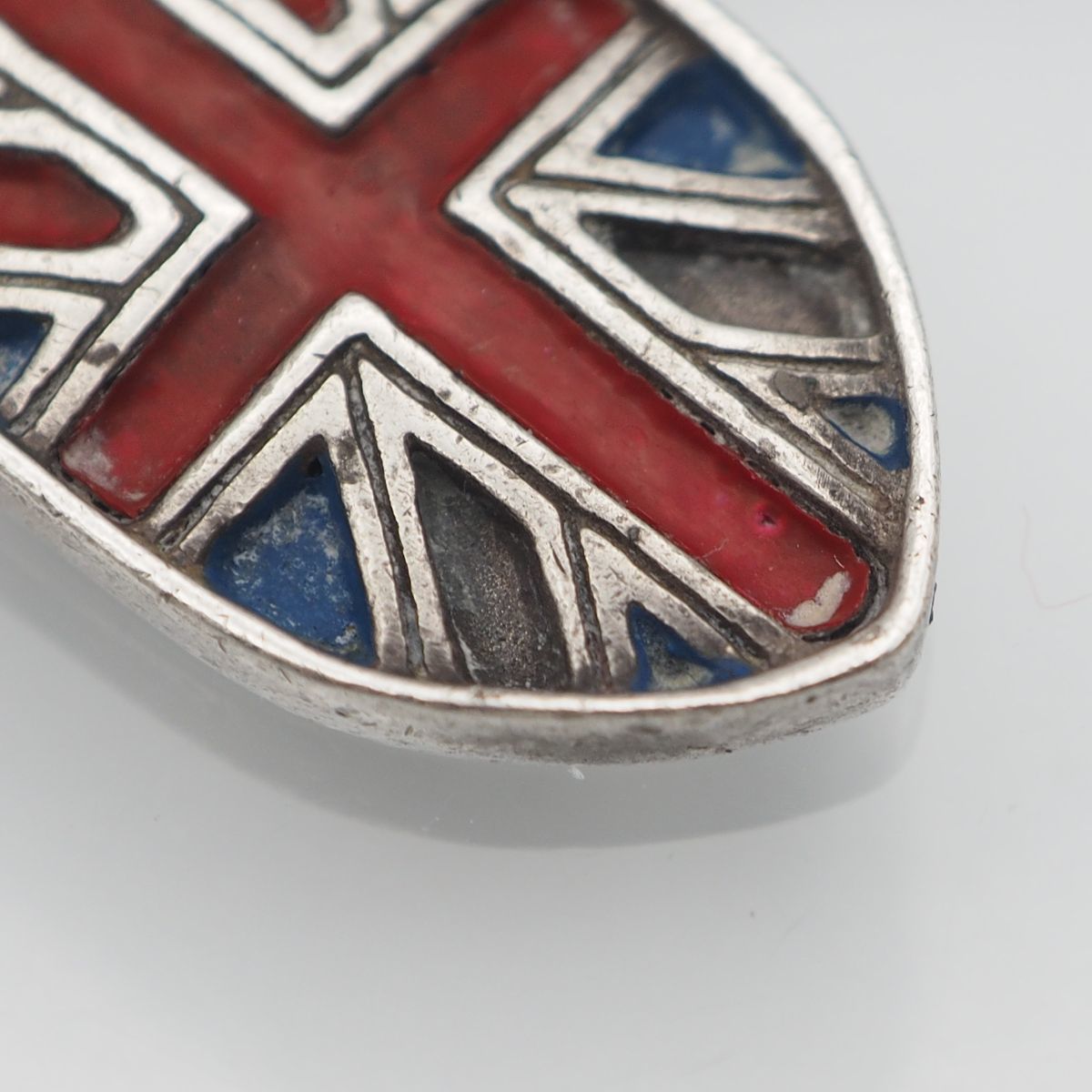 M040 Paul Smith ポールスミス 925刻印 ペンダント ネックレス イギリス国旗 デザイン シルバーの画像7