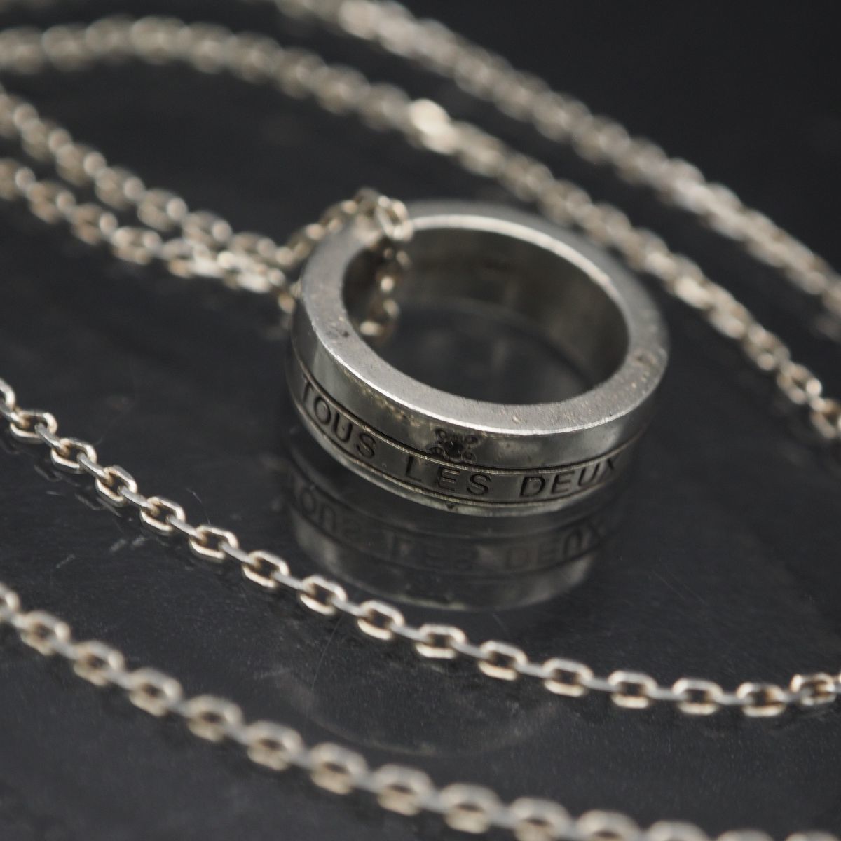 M127 ダイヤモンド 1P TOUS LES DEUX SILVER925刻印 ペンダント M127 ダイヤモンド 1P TOUS LES DEUX SILVER925刻印 ペンダント
