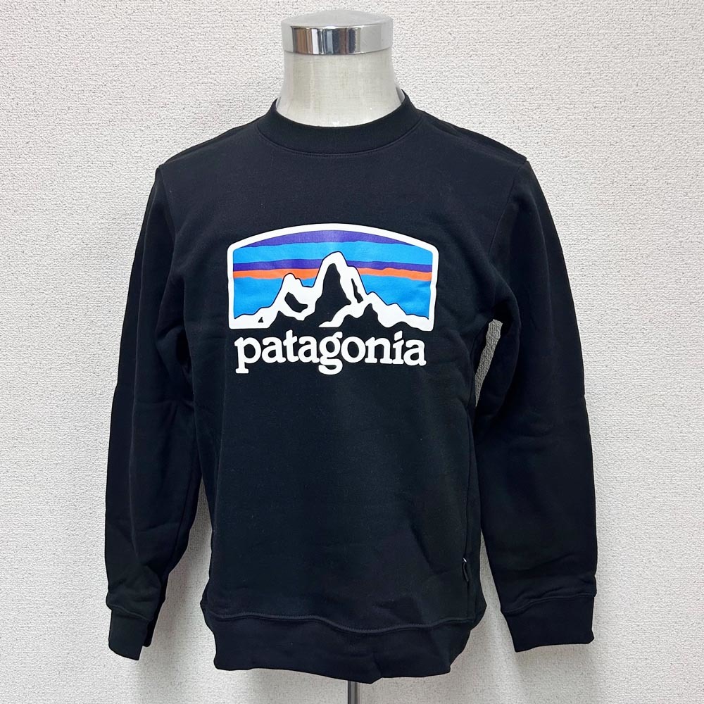 新品 PATAGONIA パタゴニア スウェット シャツ ブラック Sサイズ