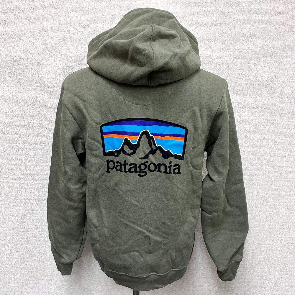 新品 PATAGONIA パタゴニア フィッツロイ ホライゾンズ アップライザル フーディー カーキ Mサイズ_画像3