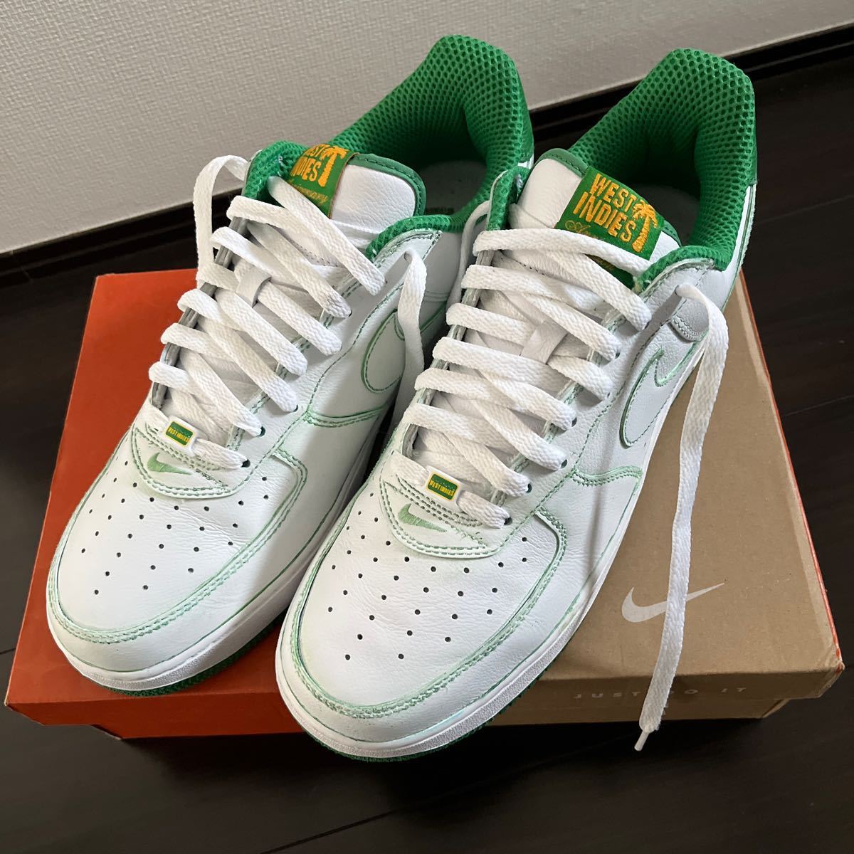 NIKE AIR FORCE1 LOW RETRO QS ウエストインディーズ_画像2