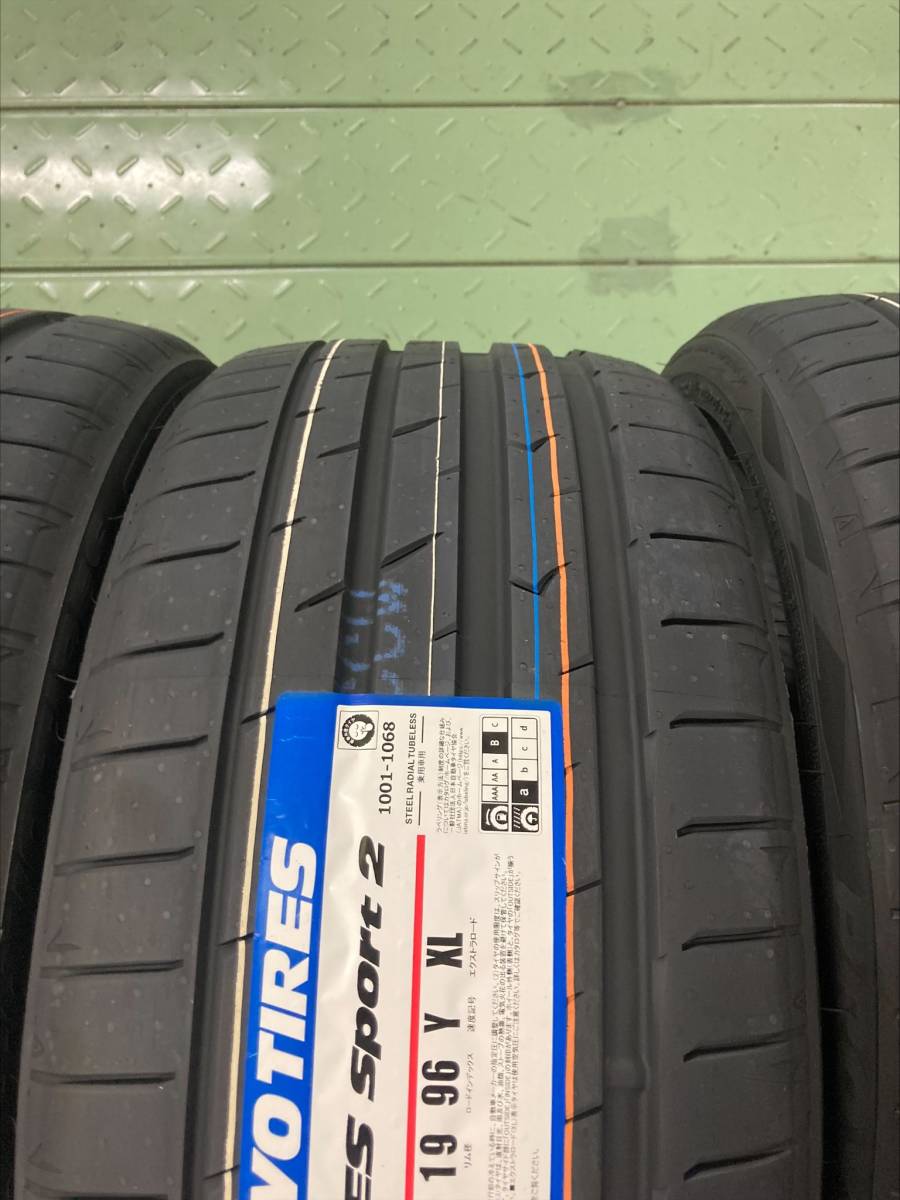 ☆【2023年製】ＴＯＹＯ【235/40R19】トーヨー プロクセス スポーツ2 235/40-19 PROXESSPORT2 2本価格 2本送料税込み￥50000～夏用_画像3