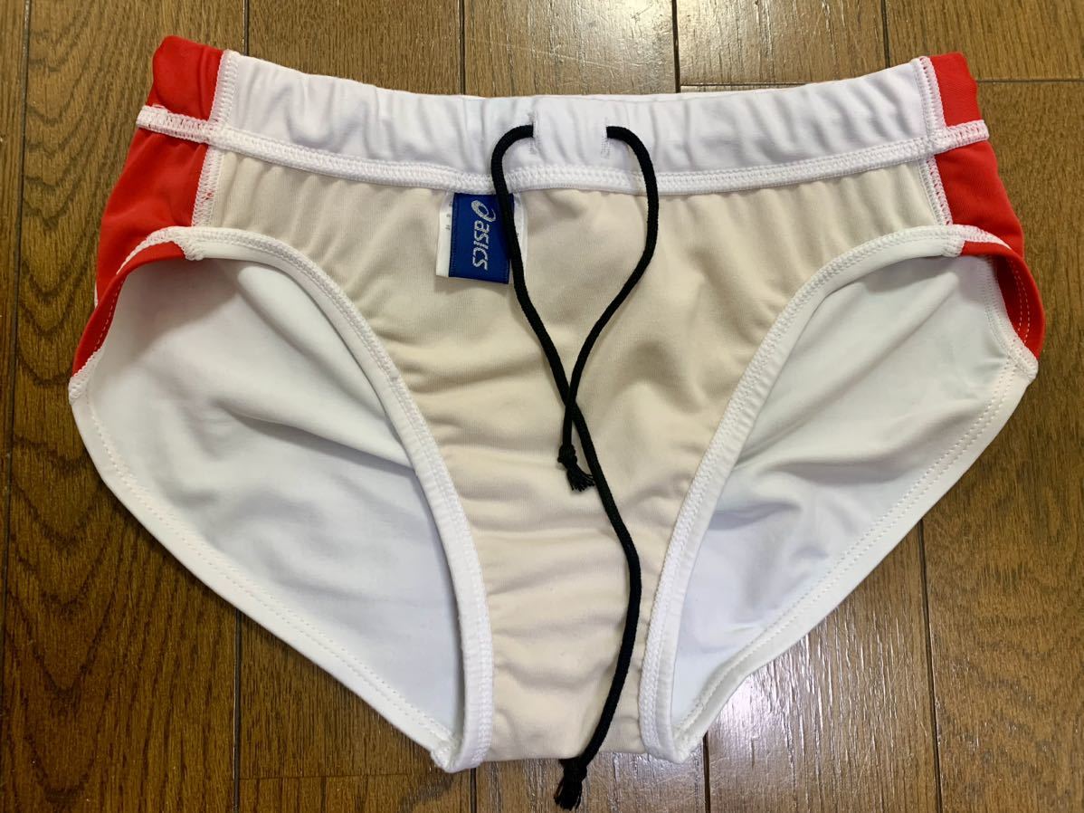アシックス 陸上競技用レーシングブルマ 中古美品 Lサイズ 白 アシックス 陸上競技用レーシングブルマ 中古美品 Lサイズ 白