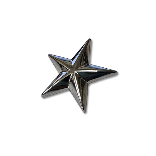 Buco ブーコ クローム スター 星 オーナメント 5個セット 装飾品 2.8cm ハーレー_画像4