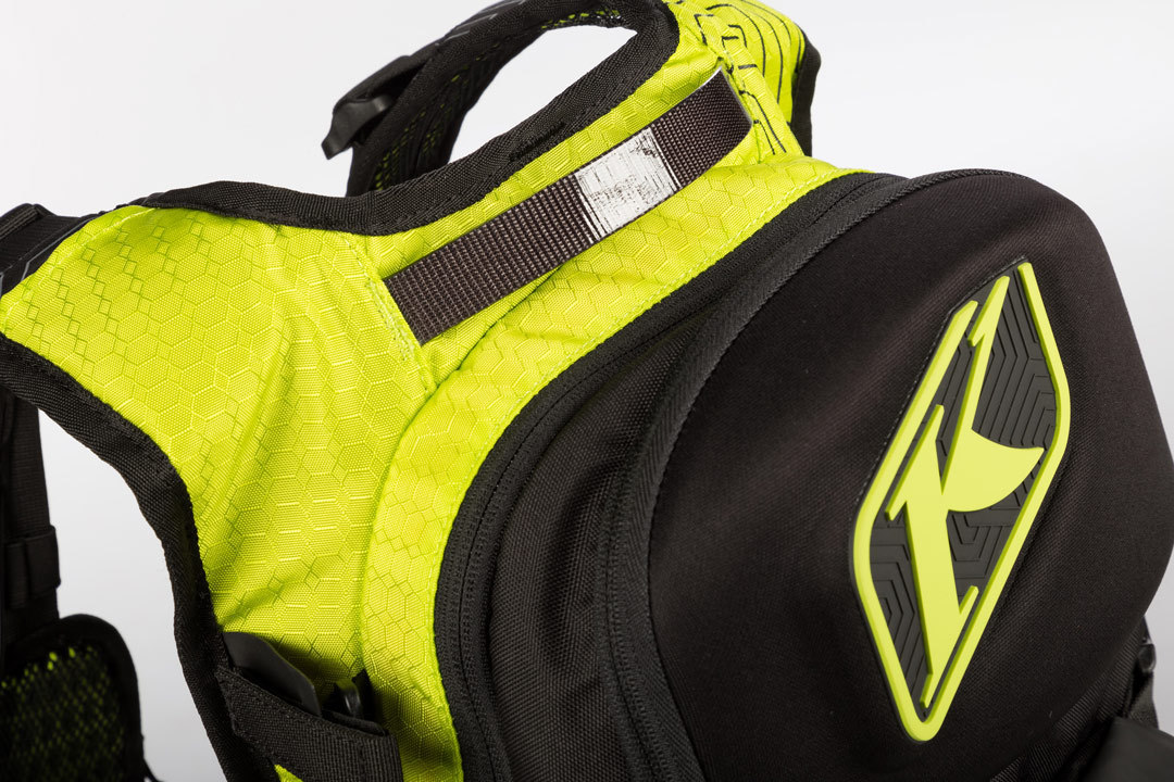 【新品未使用品/送料無料】Klim クライム NAC PAK ナック パック LIME ライム 13L リュック バックパック かばん キーホルダー付_画像5